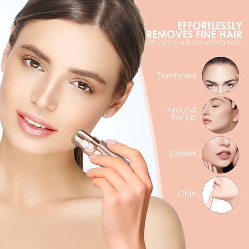 Syneova™ 2-in-1 Flawless Facial Hair Wand